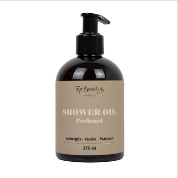 Парфюмированное масло для душа Top Beauty Perfumed Shower Oil Амбра-Ваниль-Пачули 275 мл