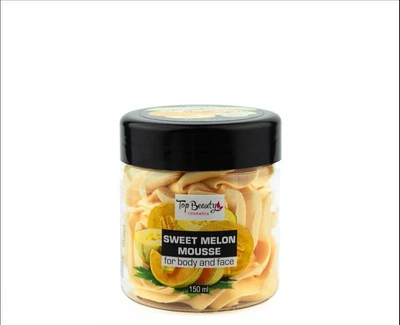 Батер-суфле для увлажнения и ухода за кожей тела Top Beauty Sweet Melon Mousse Дыня 150 мл