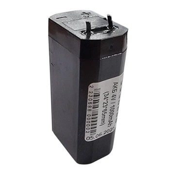 Акумулятор 4V / 1000mAh для фонаря (34*23*65mm)