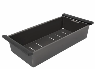 Колландер для кухонной мойки LEOMIKAO STEEL COLANDER GM PVD вороненая сталь