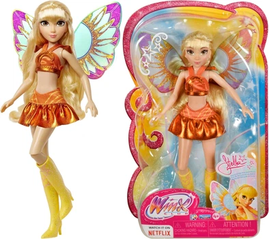 Кукла Винкс Фея Стелла Winx Club Stella Fairy Playmates Toys F57813