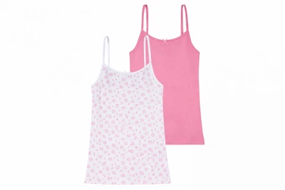 Майка бельевая набор 2 шт. для девочки Pepperts LYCRA® 370660-4 170-176 см (14-16 years) Комбинированный