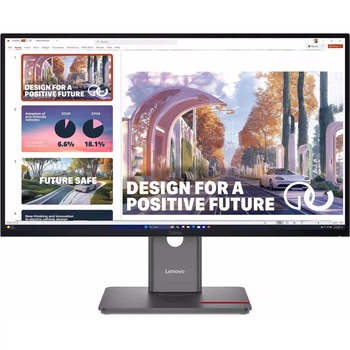 Монітор 27" 16:9 IPS РК, 2560х1440, 120 Гц, 4 мс, HDR, KVM свіч, 1xHDMI 2.1/1xDP 1.4/1xDP Out/4xUSB P27QD-40 LENOVO