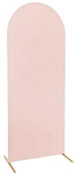 Чохол для стійки арки PartyDeco 200 x 80 см Брудно-рожевий PKST1-200-081BR (5904555064232)