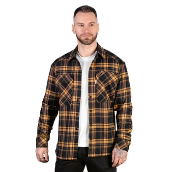 Рубашка "Буревой" Orange/Black (9632), M