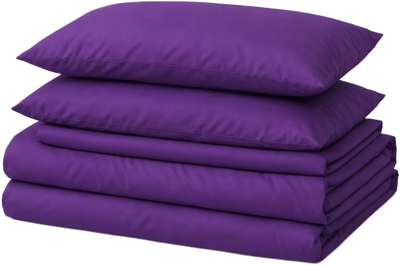 Комплект постільної білизни Mirson Сімейний 2 x 143x210 см Soft Elegance №19-3424 Sunset Purple Мікросатин (2200010918502)
