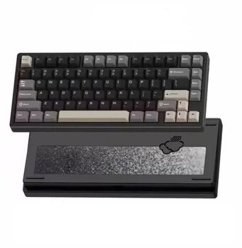 Механічна Бездротова Клавіатура WOBKEY RAINY75 gasket 75% Чорна