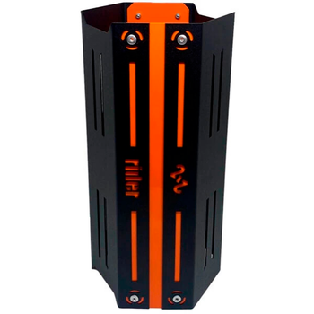 Колпак для кальяна 2x2 Rider Orange 22см защитный экран из нержавеющей стали
