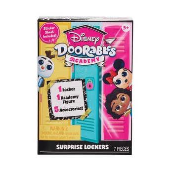 Игровой набор Disney Doorables Шкафчик с сюрпризом фигурка 3 см Цветной