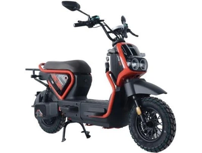 Электроскутер Двухместный Crosser CR4 Pro (1200W, 76.8V/30Ah) Красный