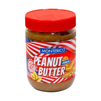 Арахисовая паста хрустящая Monterico Peanut Butter Crunchy 500 г