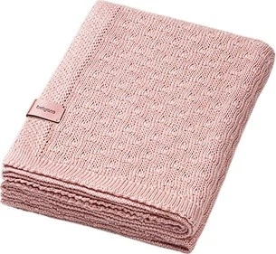 Дитячий плед Babyono бамбуковий рожевий 75 x 100 см (5901435418048)