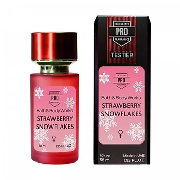 Жіноча парфумована вода No Brand (версія Bath & Body Works Strawberry Snowflakes), 58 мл