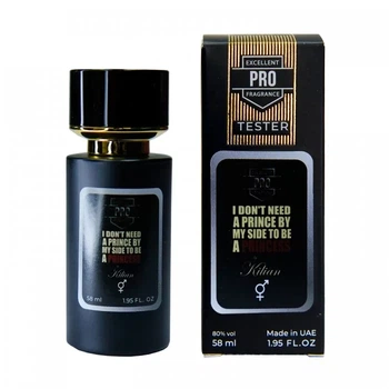 Парфумована вода унісекс No Brand (версія Kilian I Don`t Need A Prince By My Side To Be A Princess), PRO 58 мл