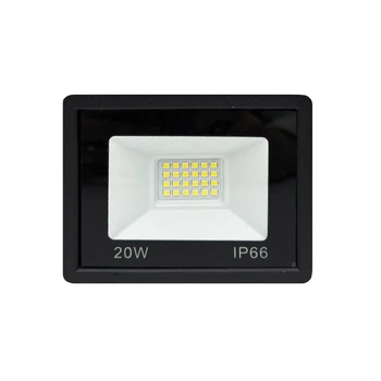 Прожектор світлодіодний LUMINARIA FL-20W 5000K BLACK 118x93x26 220V IP65 (вуличний) (2384637541)
