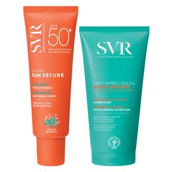 Солнцезащитный флюид SVR Sun Secure SPF50+ 50 мл + Лосьон после загара 50 мл