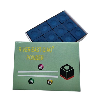 Крейда більярдна River East, синя, 12шт