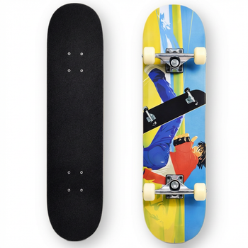 Скейтборд деревянный SP-Sport Skateboard Anime 8413-3 размер 78х20см Multicolor