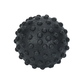 М'яч масажний для йоги/фітнесу MS 4191(Black) текстурний, TPR, 5 см, 65 грам