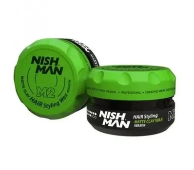 Глина для укладання волосся Nishman Hair Matte Clay M2 30 мл