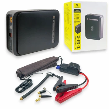 Пусковий пристрій (Бустер) і насос Компресор 2-in-1 Baseus Super Energy Jump Starter 1000A BS-CH003 (06078)
