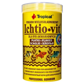 Корм Tropical Ichtio-Vit для всех аквариумных рыб хлопья 50 г/250 мл (5900469770047)