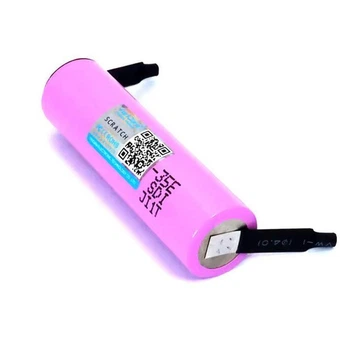 Аккумулятор 18650 VariCore 3500mAh (35E) N с выводами под пайку, ток 13А, 3.7V Li-ion (59492)