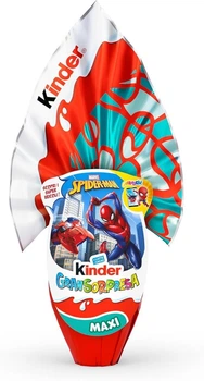 Шоколадное яйцо Kinder GranSorpresa Maxi Spider Man Easter Egg 220г