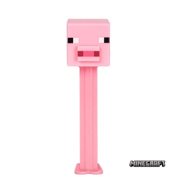 Диспенсер с конфетами Pez Minecraft Pig 17г