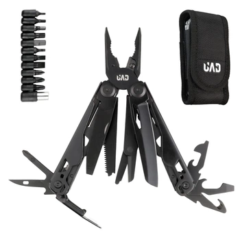 Мультитул UAD IronHand 17 инструментов Нержавеющая сталь Черный (693539)