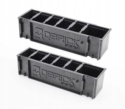 Держатели для инструментов Qbrick пластик 66х40х261 мм черный 2 шт (701525)