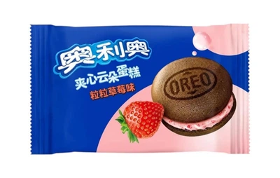 Пирожное Oreo Cloud Pies Strawberry Flavor 22г