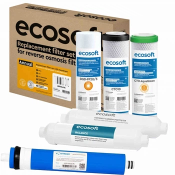 Комплект картриджів Ecosoft Absolute ''12 місяців'' (CHV6ECOABS) з мембраною Vontron 75g