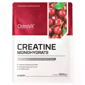 Креатин OstroVit Creatine monohydrate 500 г вишня