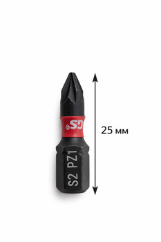 Бита impact S2 SGS PZ1 x 25 мм