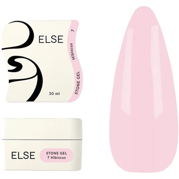 ELSE Stone Gel Гель для нарощування та укріплення нігтів №07 Hibiscus, 30 мл