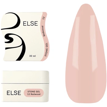 ELSE Stone Gel Гель для нарощування та укріплення нігтів №12 Redwood, 30 мл