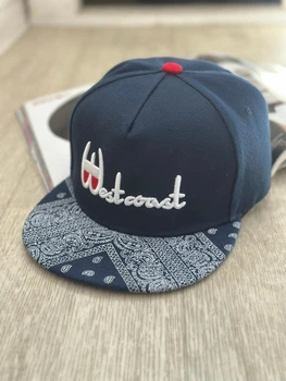 Кепка снепбек (Snapback) West Coast Синий 56-61р (9006)
