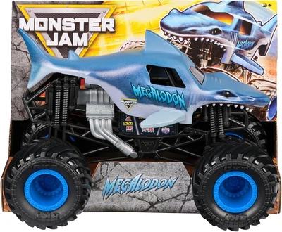 Официальная коллекционная модель монстр-трака Monster Jam Megalodon 1:24 Акула Мегалодон (6076816)