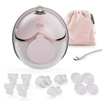 Електричний молоковідсмоктувач Kinderkraft MamaFlow Pink, 5902533931101