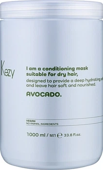 Маска з авокадо для сухого волосся Kezy Avocado Mask 1000 мл