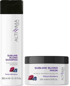 Набор против желтизны Altissima SUBLIME BLOND Шампунь 300 мл + Маска 200 мл