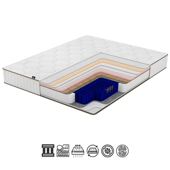 Ортопедический матрас TM Family Sleep Pulse Hybrid/Пульс Хабрид колекция Quantum 200х220