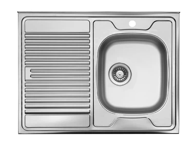 Кухонна мийка накладна UKINOX CTM 800 600 GT 5C R матова
