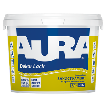 Лак AURA Dekor Lack 2,5л
