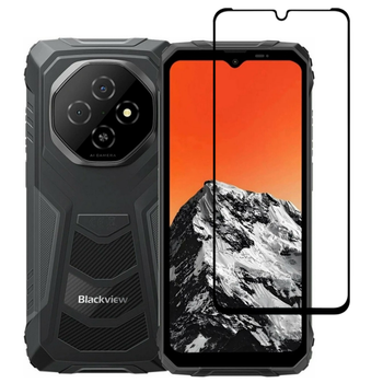 Защитное стекло LUX для Blackview Fort 1 полная проклейка черный
