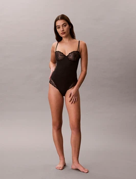 Женское боди Calvin Klein корректирующий комбидресс 1159859054 (Черный M)