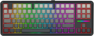 Klawiatura bezprzewodowa Redragon K734SP-RGB-PRO Wildslash Pro Black (6950376728982)