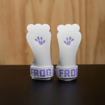 Гімнастичні безмагнезійні накладки Frog ELITE GRIPS 4.0 HD, розмір S, лавандовий колір