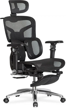 Кресло Mealux S2 Air Plus Black (HF-S2 M/B)